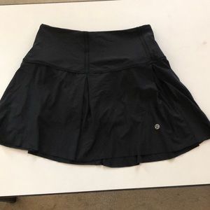Lululemon Black Tennis Skort 4Tall